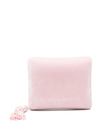 Sophie Bille Brahe Velvet Jewellery Box In Pink