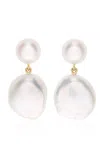 Sophie Bille Brahe Venus Blanc Earrings In White