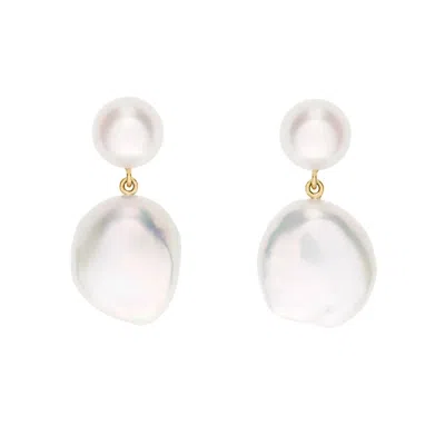Sophie Bille Brahe Venus Mini Freshwater Pearls Necklace In Purple