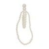 Sophie Bille Brahe Wrapped Earring In White