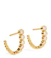 Sophie Bille Brahe Yellow Gold And Diamond Boucle Ensemble Earrings In Gold