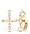 Sophie Bille Brahe Yellow Gold And Diamond Ensemble ‘h' Ring In Gold
