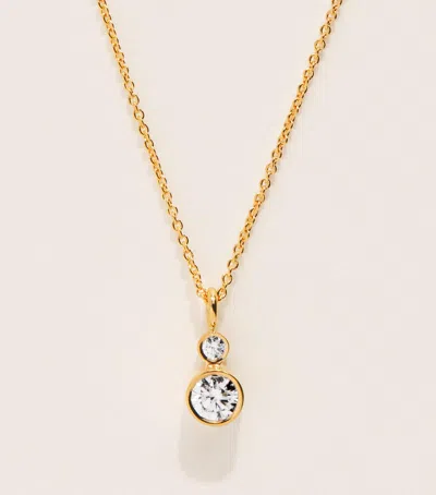 Sophie Bille Brahe Yellow Gold And Diamond Lou Simple Necklace