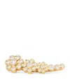 Sophie Bille Brahe Yellow Gold And Diamond Right Croissant Fleur Single Earring In Gold