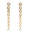 Sophie Bille Brahe Yellow Gold And Diamond Sienna Fleur Earrings