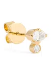 Sophie Bille Brahe Yellow Gold And Diamond Sky Single Earring In Gold