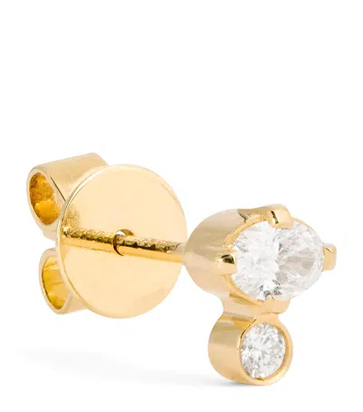 Sophie Bille Brahe Yellow Gold And Diamond Sky Single Earring