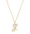 Sophie Bille Brahe Yellow Gold And Diamond Soprano 'g' Necklace