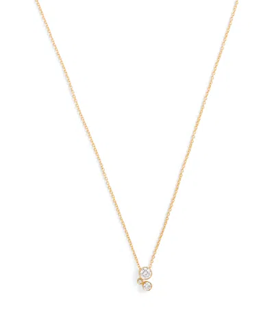 Sophie Bille Brahe Yellow Gold And Diamond Stella Diamant Simple Necklace