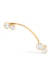 Sophie Bille Brahe Yellow Gold And Diamond Stellari Diamant Single Right Earring In Gold