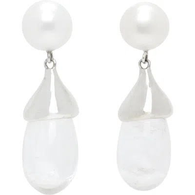 Sophie Buhai Audrey Earrings In Quartz