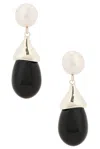 Sophie Buhai Audrey Earrings In Sterling Silver  Freshwater Pearl  & Cze
