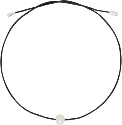 Sophie Buhai Black Circe Pearl Choker