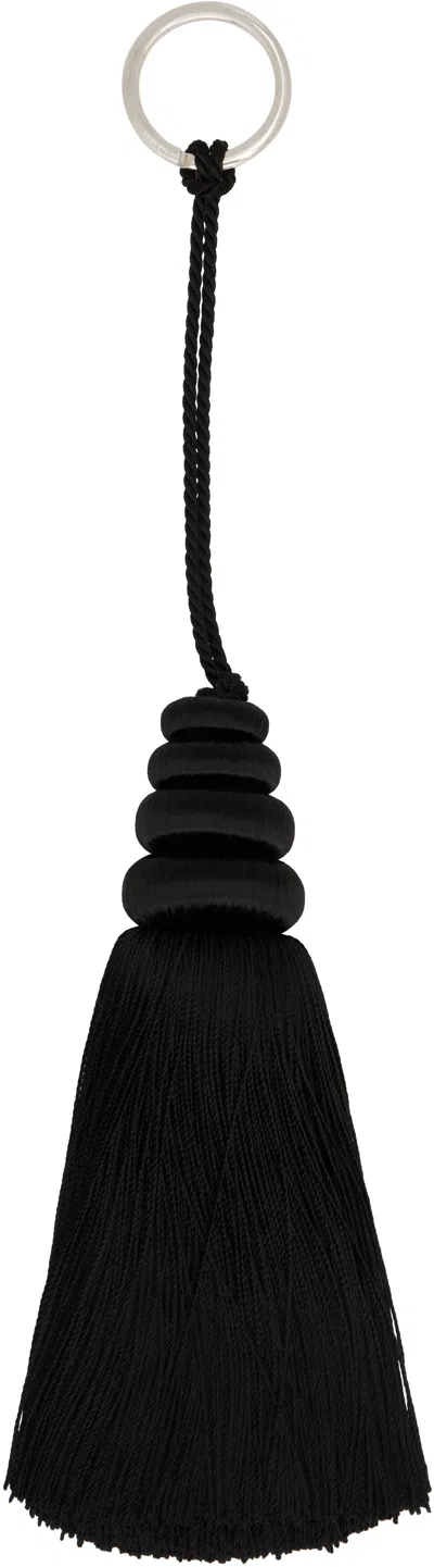Sophie Buhai Black Tassel Keychain