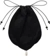 Sophie Buhai Black Teardrop Pouch In Black