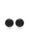 Sophie Buhai Boule Onyx Earrings In Black