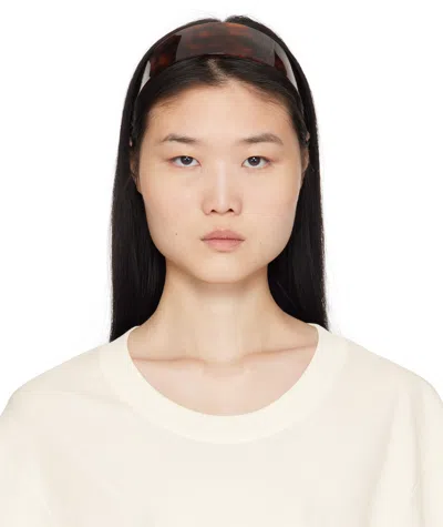 Sophie Buhai Brown Bessette Headband In Tortoise
