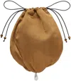 Sophie Buhai Brown Teardrop Pouch In Brown