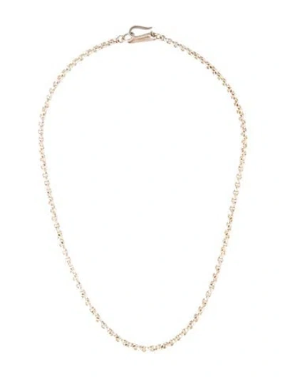 Pre-owned Sophie Buhai Chain Link Necklace, 17" In Multicolor