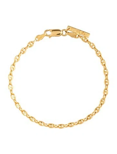 Pre-owned Sophie Buhai Classic Delicate Chain Bracelet, 6.75" In Multicolor