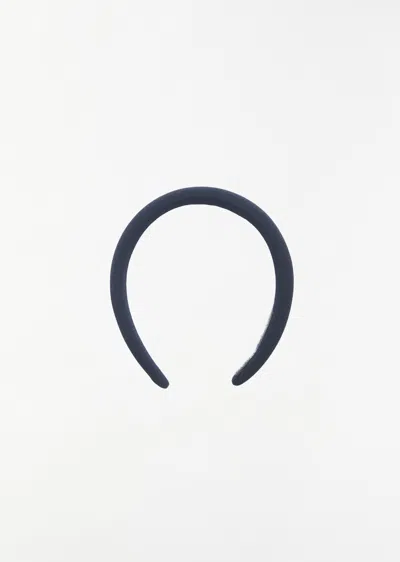 Sophie Buhai Classic Puffy Headband In Navy