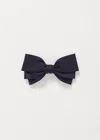 Sophie Buhai Classic Silk Bow In Navy