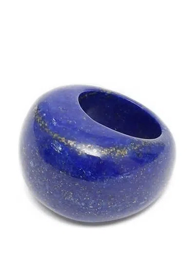 Sophie Buhai Donut Lapis Ring In Blue