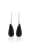 Sophie Buhai Silver & Black Droplet Earrings In Black