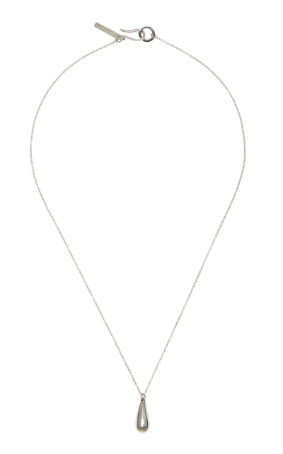 Sophie Buhai Droplet Sterling Silver Necklace In Metallic