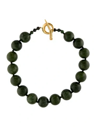 Pre-owned Sophie Buhai Dyed Quartzite Boule Collar Necklace, 17" In Multi