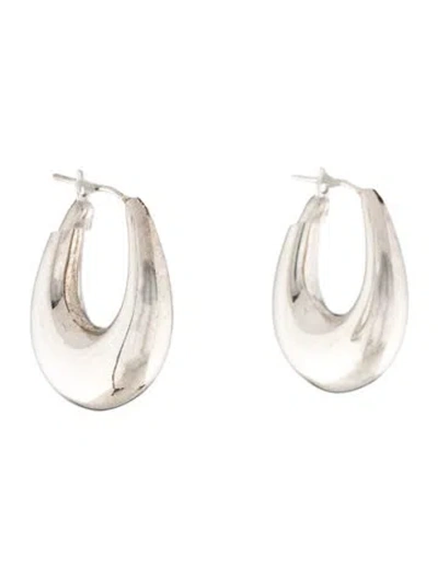 Pre-owned Sophie Buhai Etruscan Hoop Earrings In Multicolor