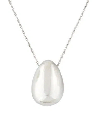 Pre-owned Sophie Buhai Everyday Egg Pendant Necklace, 16" In Multi