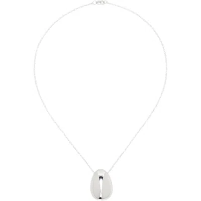 Sophie Buhai Everyday Egg Pendant Necklace In Orange