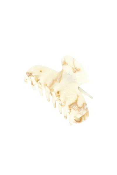 Sophie Buhai Fan Shell Hair Claw In Alabaster