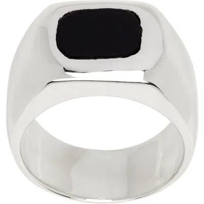 Sophie Buhai Godfather Ring In Burgundy