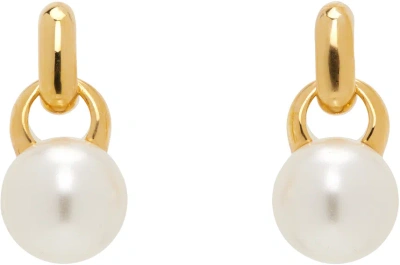 Sophie Buhai Gold Everyday Pearl Earrings In 18k Gold Verm