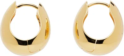Sophie Buhai Gold Hinged Hoop Earrings In 18k Gold Verm