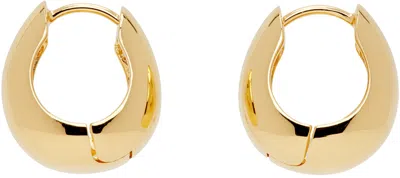 Sophie Buhai Gold Hinged Hoop Earrings In 18k Gold Verm