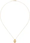 Sophie Buhai Gold Tiny Egg Pendant Necklace In 18k Gold Verm