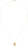 Sophie Buhai Gold Tiny Egg Pendant Necklace In 18k Gold Verm