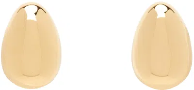 Sophie Buhai Gold Tiny Egg Stud Earrings In 18k Gold Verm