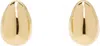 Sophie Buhai Gold Tiny Egg Stud Earrings In 18k Gold Verm