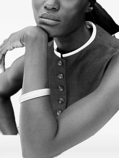 Sophie Buhai Kaya Bracelets (set Of Three) In Silver