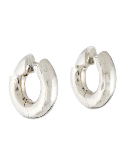 Pre-owned Sophie Buhai Large Bagel Hoop Earrings In Multi
