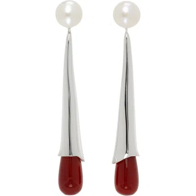 Sophie Buhai Lou Lou Earrings In Carnelian