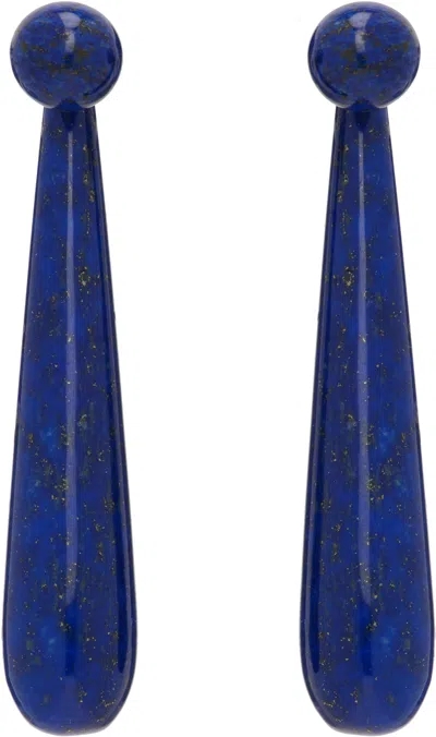Sophie Buhai Medium Angelika Earrings In Blue
