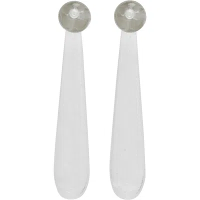 Sophie Buhai Medium Angelika Earrings In Metallic