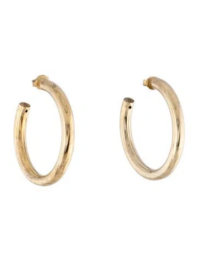 Pre-owned Sophie Buhai Medium Everyday Hoop Earrings In Multicolor
