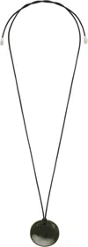 Sophie Buhai Medium Full Moon Pendant Necklace In Green