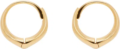 Sophie Buhai Medium Hellenic Hoop Earrings In Gold